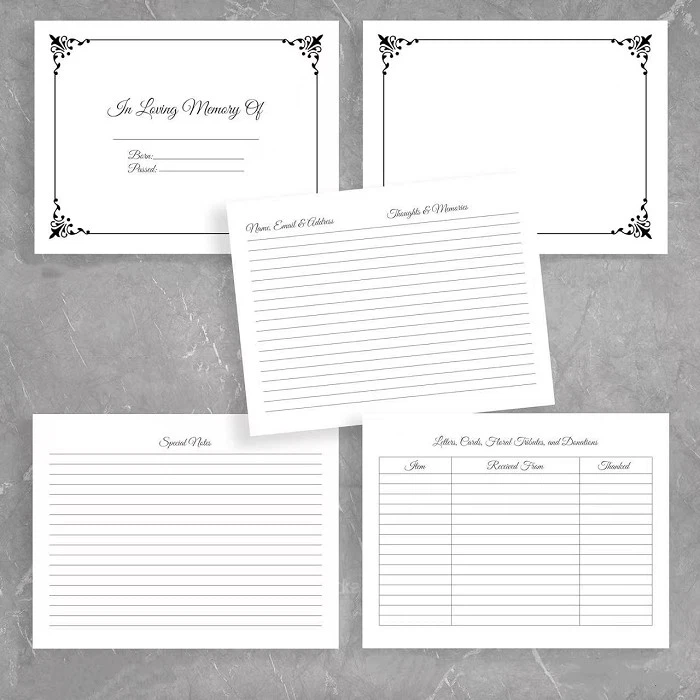 Leather Bound Guest Book high quality